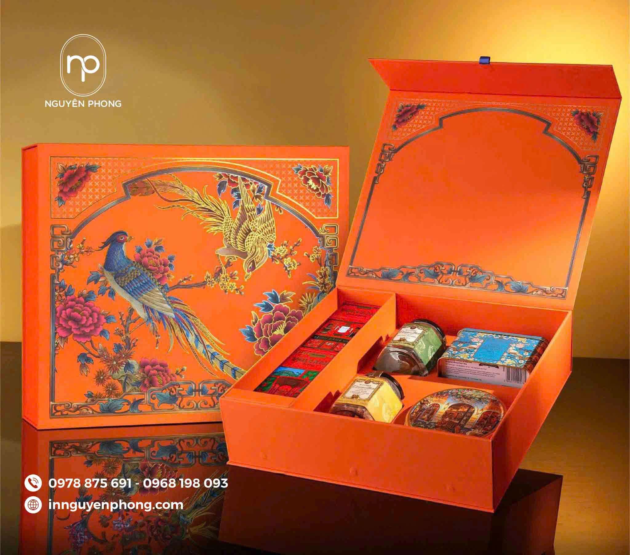 Mẫu hộp nam châm thiết kế ấn tượng